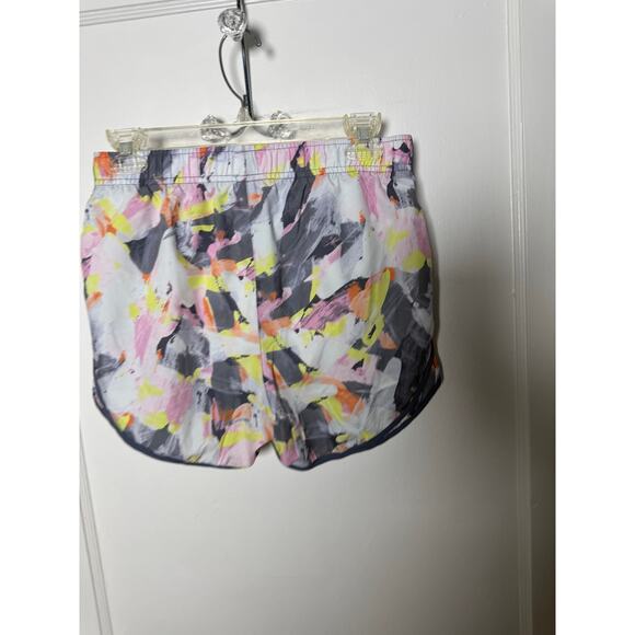 Calvin Klein Colorful Watercolor Pastel Athletic Running Shorts Women's Small - Picture 5 of 7